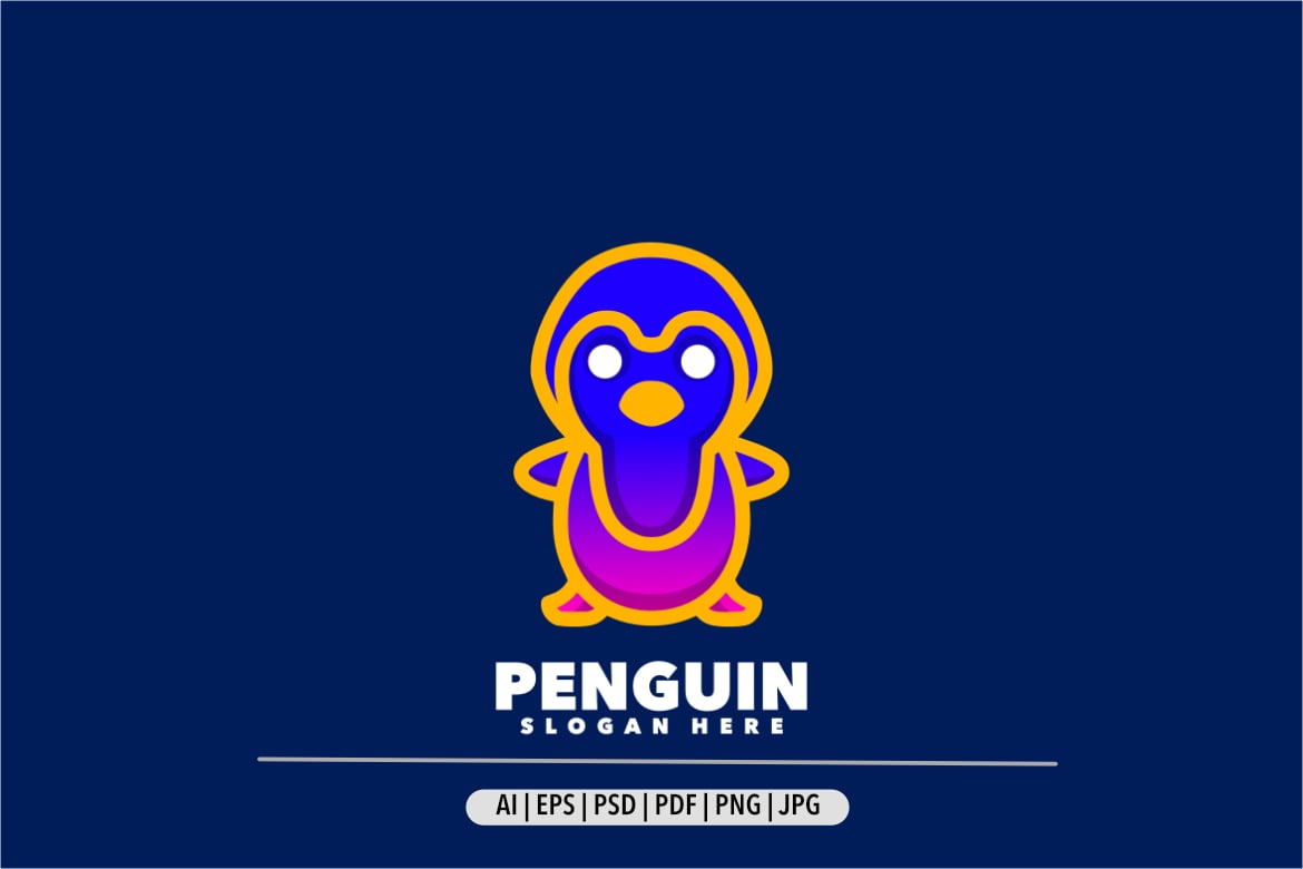 Kit Graphique #347955 Penguins Isolated Web Design - Logo template Preview