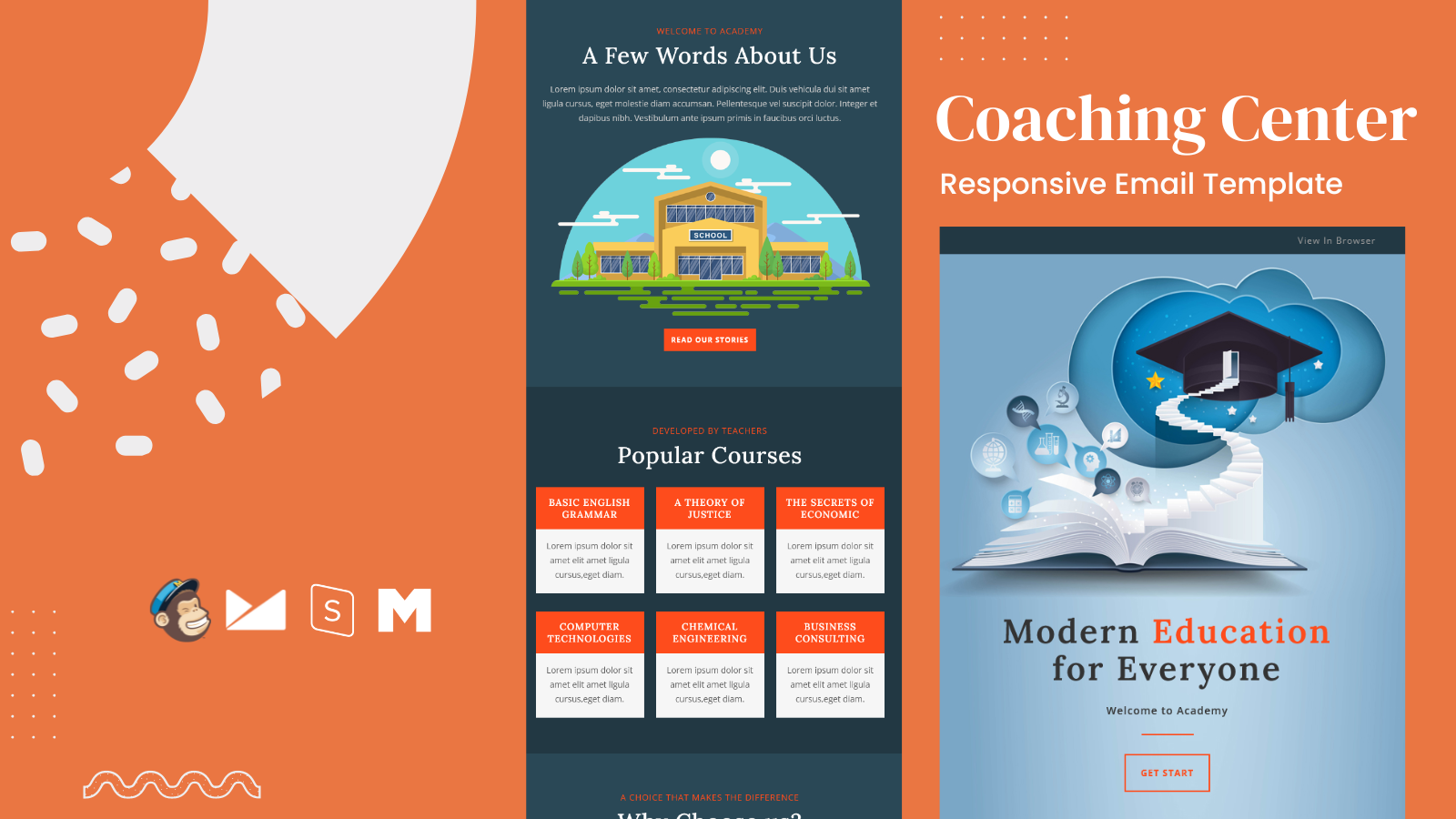 Coaching Center – Responsive Email Template