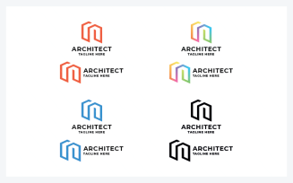 Architect Latter A Vector Logo