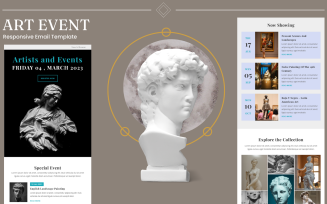 Art Event – Responsive Email Template