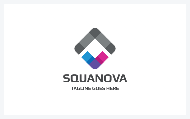 Squanova Tech Vector Logo Template