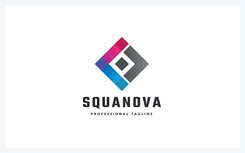 Square Innovation Tech Logo Logo Template