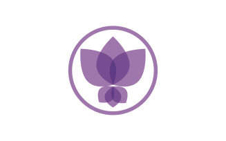 Flower lotus flower beauty logo v2
