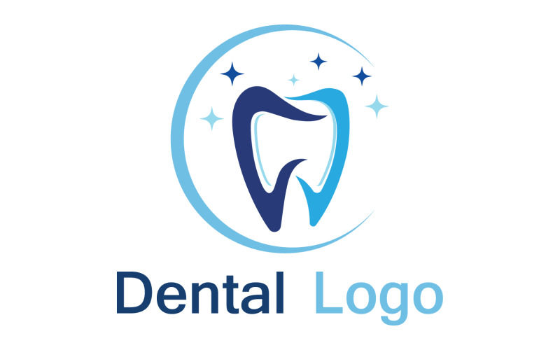 Health dental care dentis logo vector v23 Logo Template