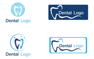 Health dental care dentis logo vector v25