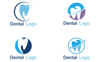 Health dental care dentis logo vector v26