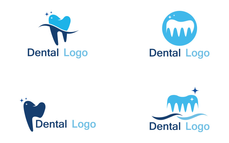 Health dental care dentis logo vector v27 Logo Template