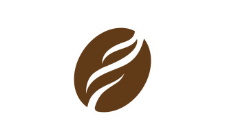 Coffee drink logo vector v3