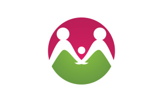 Family care health people logo v3
