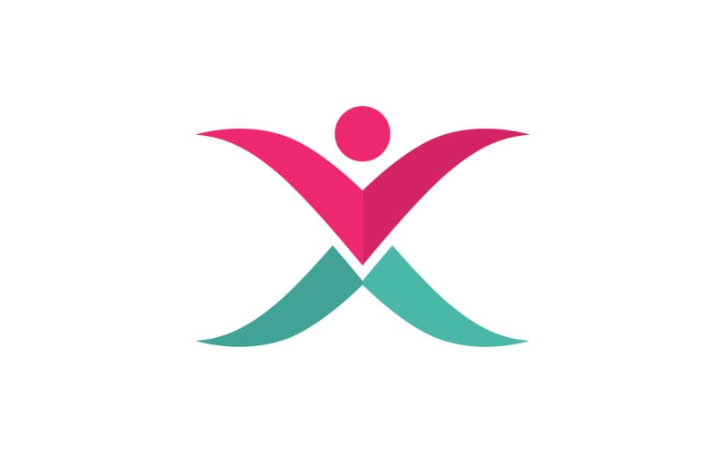 Family care health people logo v4 Logo Template