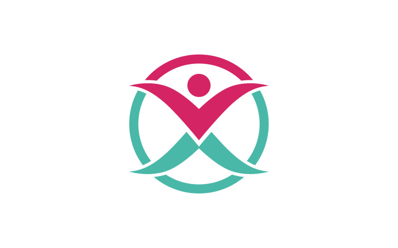 Family care health people logo v5 Logo Template