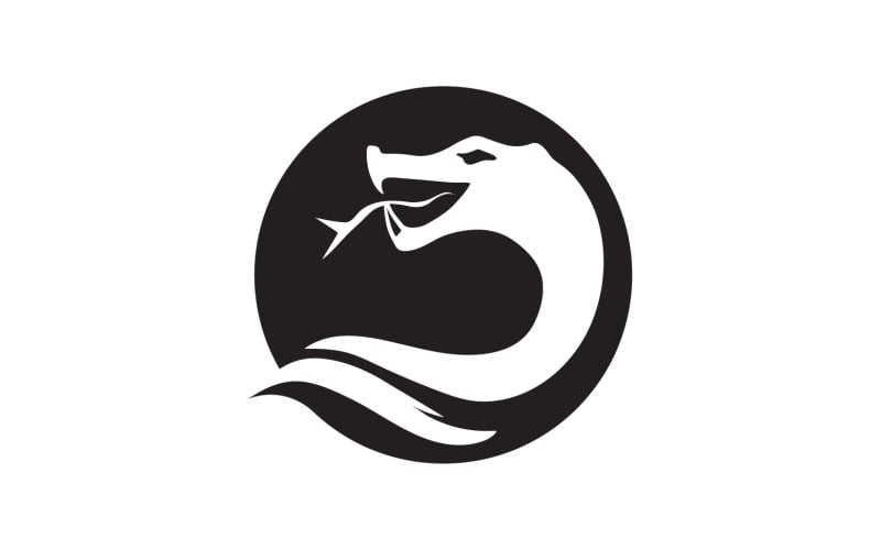 Viper snake logo vector template v3 Logo Template