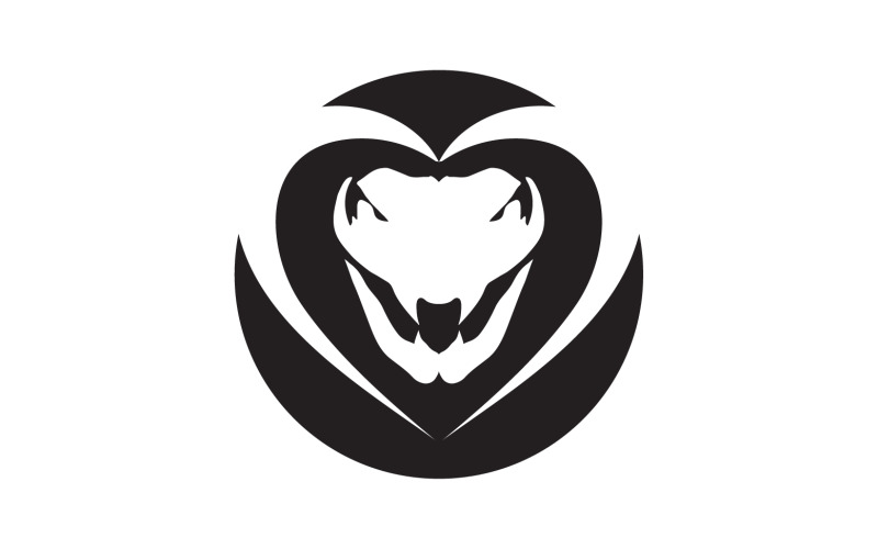 Viper snake logo vector template v4 Logo Template