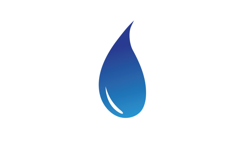 Waterdrop oil nature logo vector v3 Logo Template
