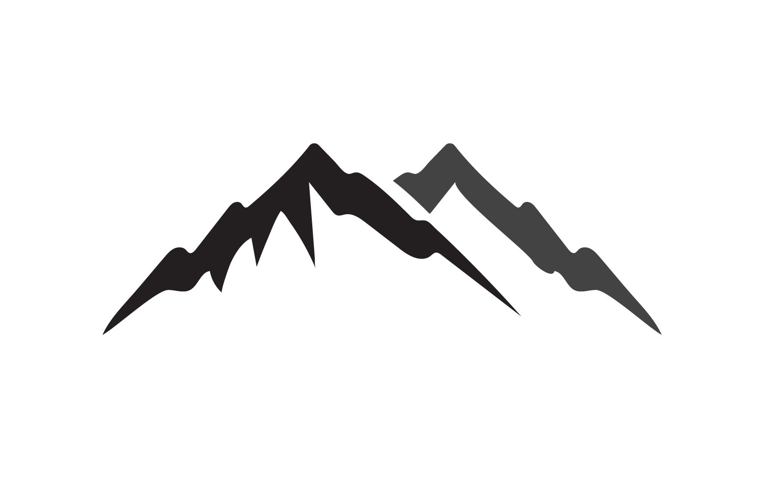 Kit Graphique #348324 Mountain Icon Divers Modles Web - Logo template Preview