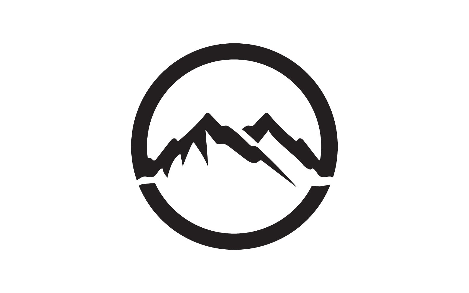 Kit Graphique #348328 Mountain Icon Divers Modles Web - Logo template Preview
