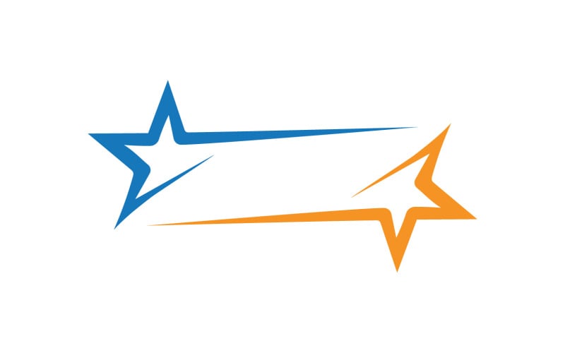 Star success gold logo vector v4 Logo Template