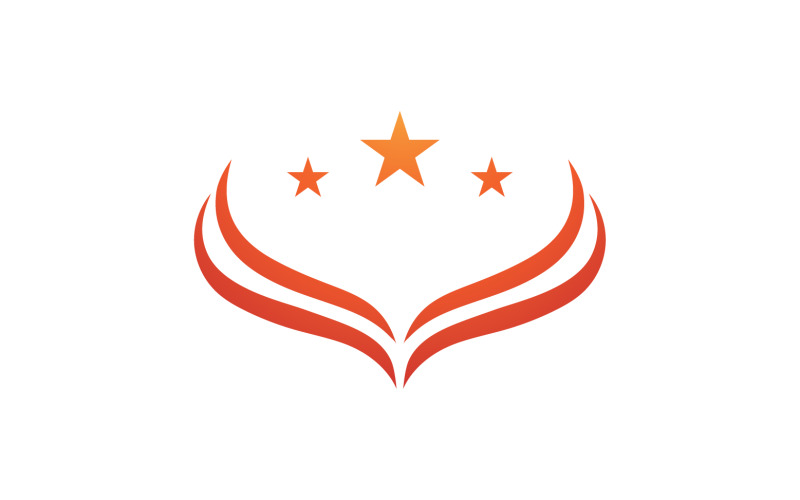 Star success gold logo vector v5 Logo Template