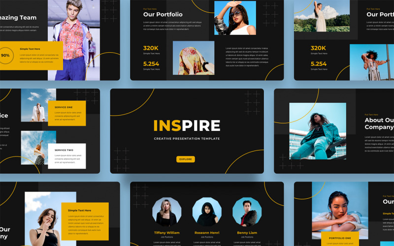Inspire - Creative Keynote Template