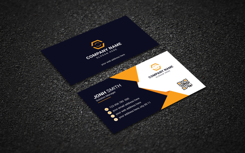 Modern and Creative Business Card Design Template Corporate Identity