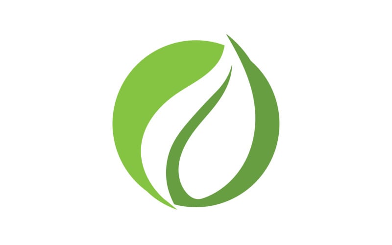 Eco green nature tree element logo v3 Logo Template