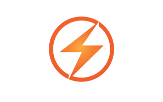 Strom thunderbolt flash lightning logo v20