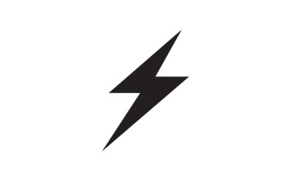 Strom thunderbolt flash lightning logo v9