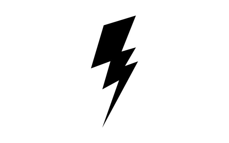 Strom thunderbolt lightning vector logo v10 Logo Template