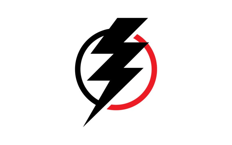 Strom thunderbolt lightning vector logo v18 Logo Template