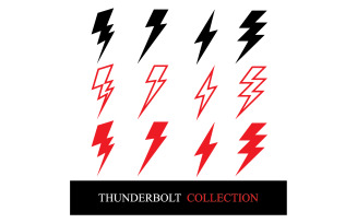 Strom thunderbolt lightning vector logo v1