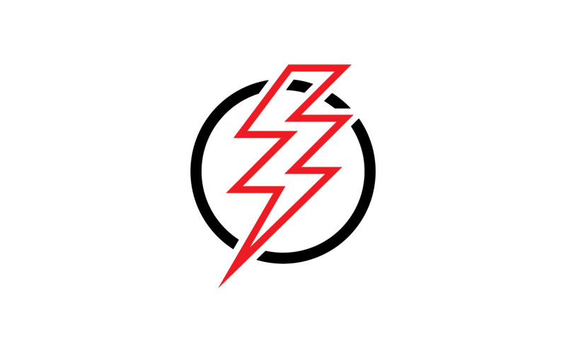 Strom thunderbolt lightning vector logo v26 Logo Template