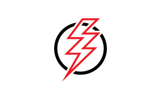Strom thunderbolt lightning vector logo v26