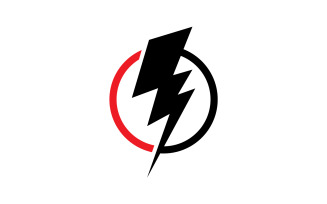 Strom thunderbolt lightning vector logo v27