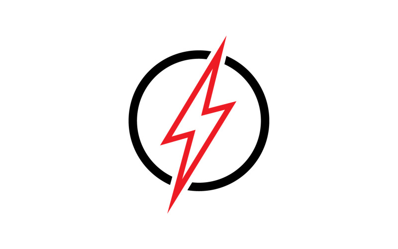 Strom thunderbolt lightning vector logo v32 Logo Template