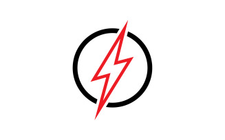 Strom thunderbolt lightning vector logo v32