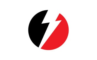 Strom thunderbolt lightning vector logo v34