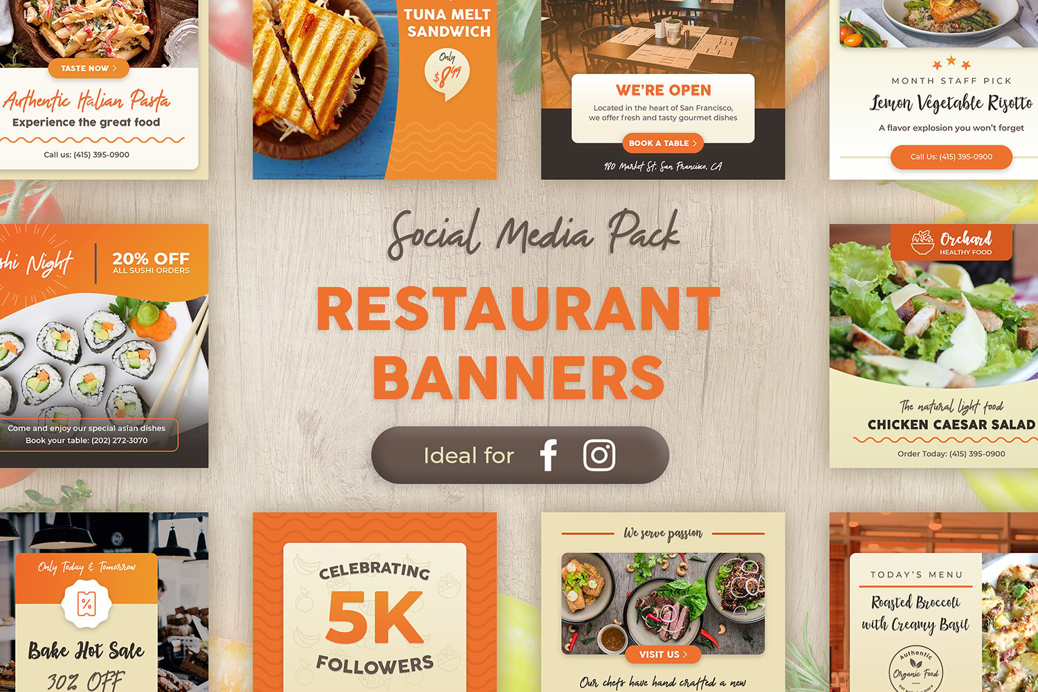 Template #348773 Instagram Template Webdesign Template - Logo template Preview
