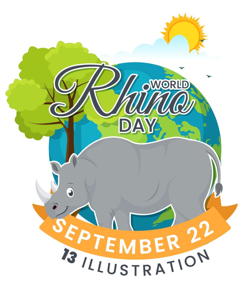Template #348779 Rhino Day Webdesign Template - Logo template Preview