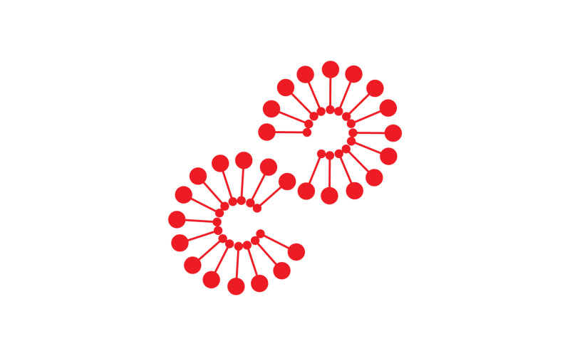 Dandelion flower beauty logo vector v21 Logo Template