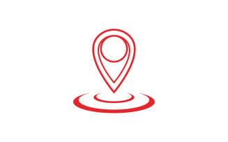 Maps location icon logo share v2