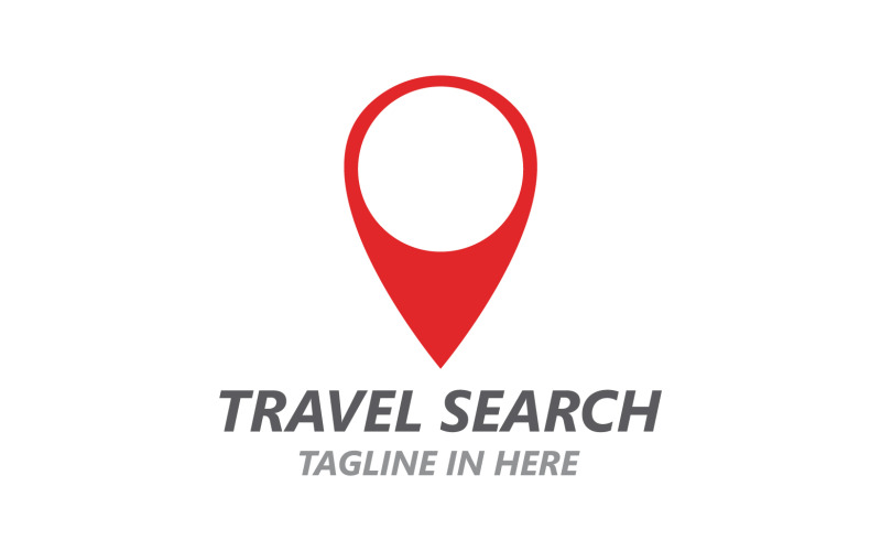 Maps location icon logo share v4 Logo Template