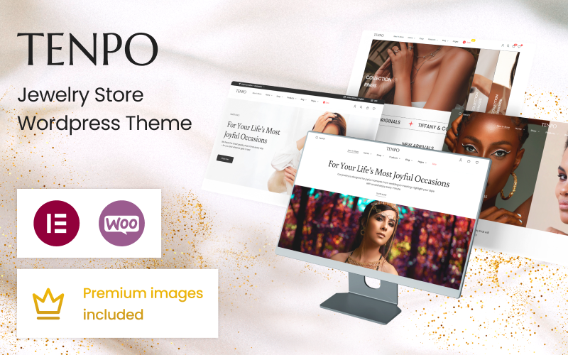 Tenpo - Modern Jewelry Store WordPress Theme