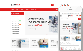 Boorive - Bookstores, Collectibles Store WooCommerce WordPress Theme