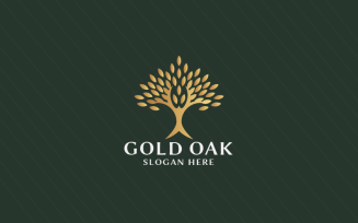 Gold Oak Pro Logo Templates