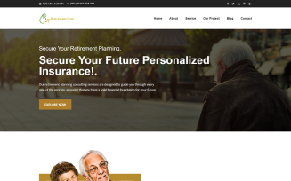 Retirement Planning HTML5 Template