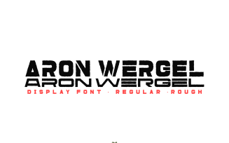 Aron Wergel - Futuristic Sans