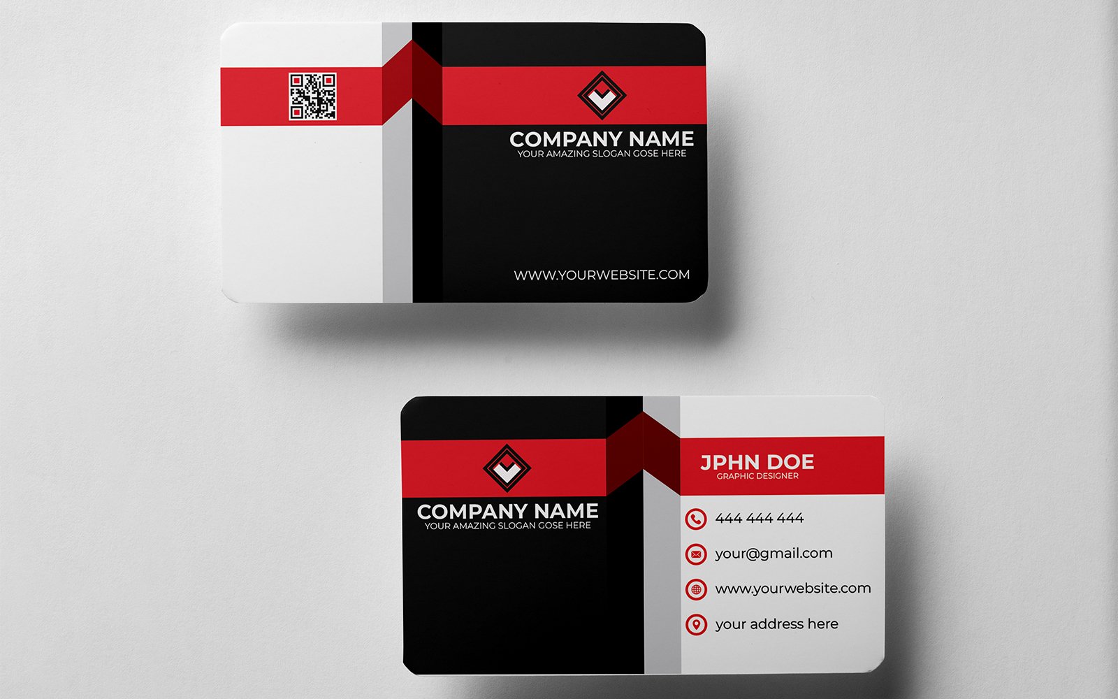 Template #349249 Card Company Webdesign Template - Logo template Preview