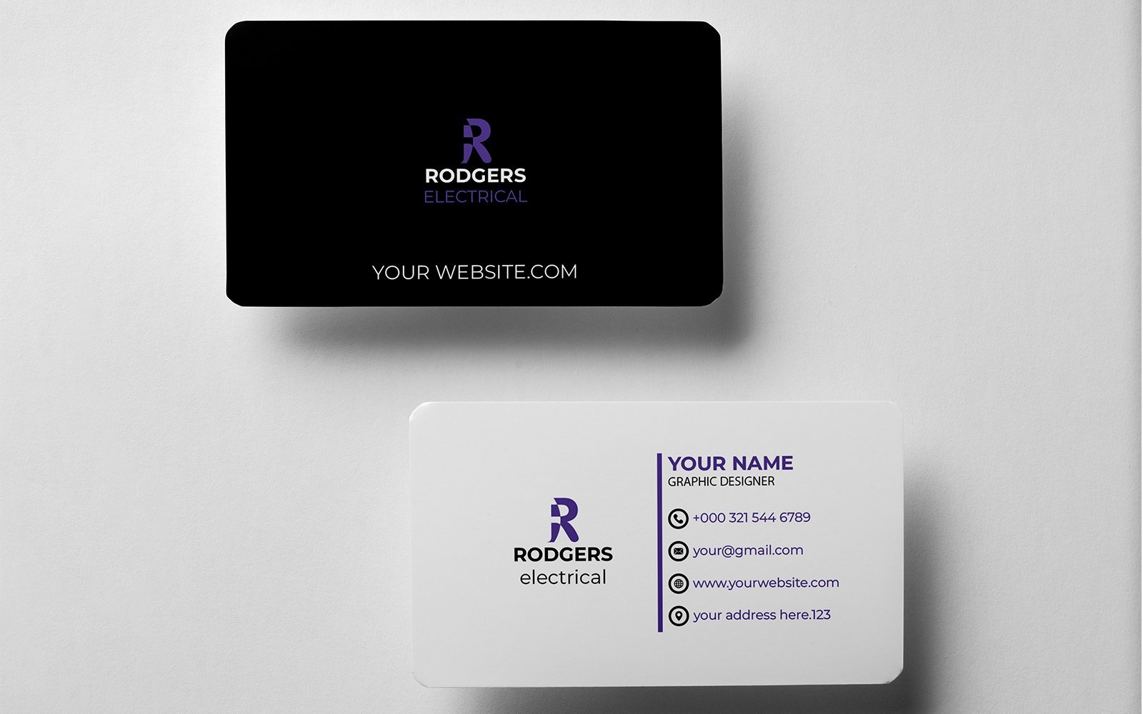 Template #349282 Card Clean Webdesign Template - Logo template Preview
