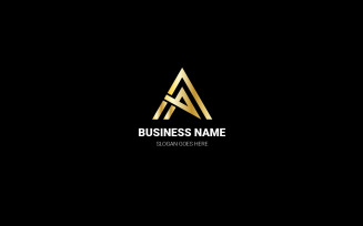 A Letter Amisca Logo Design Template