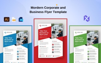 Mordern-Corporate Business Flyer Template